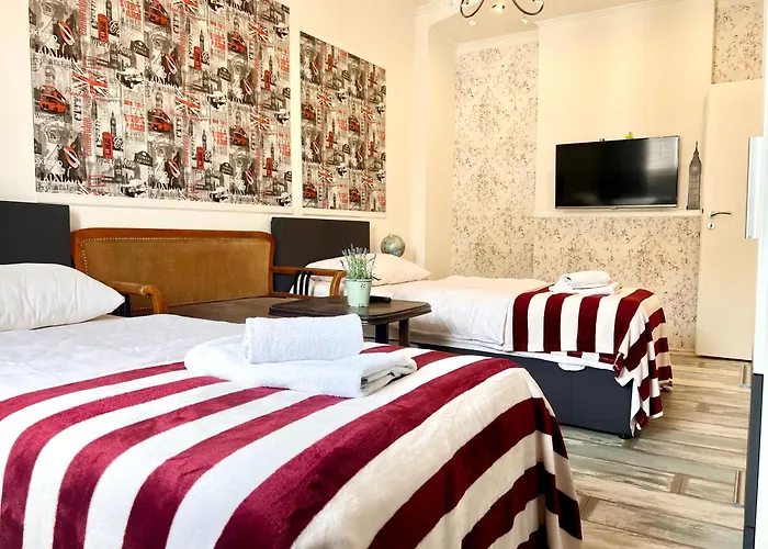 Apartmán London Fuer 4 Mit Kueche Und Wifi Essen